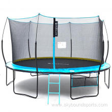 14FT Recreational Trampoline Green